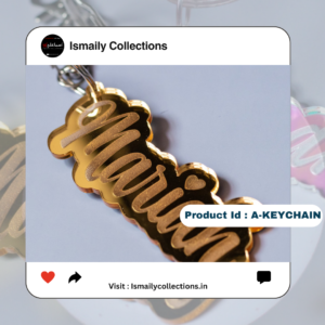 Acrylic Customised Keychain
